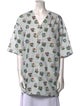 Gucci Printed V-Neck Tunic