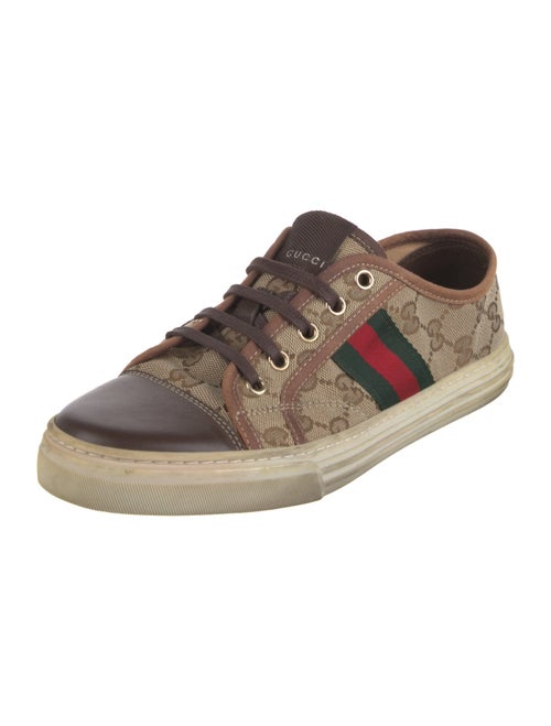 Gucci Canvas Printed Sneakers