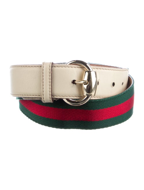 Gucci Web Accent Belt