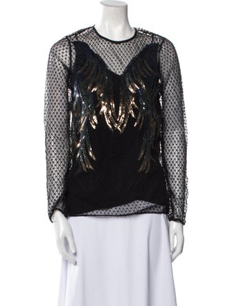 Gucci 2013 Mesh Blouse