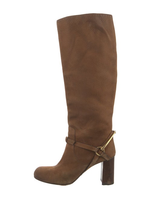 Gucci Leather Riding Boots