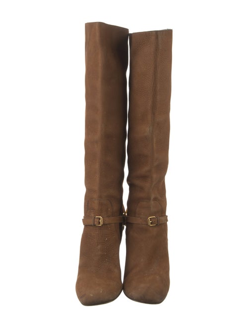 Gucci Leather Riding Boots