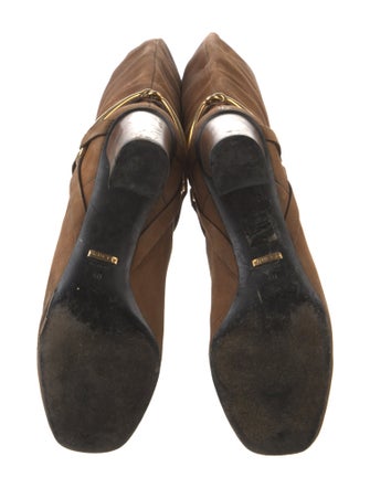 Gucci Leather Riding Boots