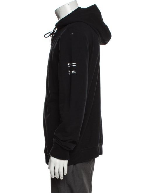Gucci Web Accent Mock Neck Hoodie