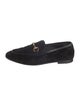 Gucci GG Logo Velvet Loafers