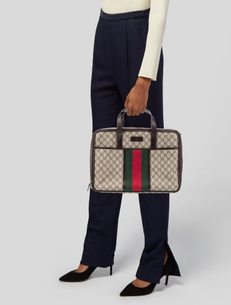 Gucci GG Supreme Briefcase