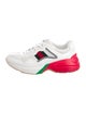Gucci Leather Colorblock Pattern Athletic Sneakers