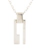 Gucci Open Bar Pendant Necklace