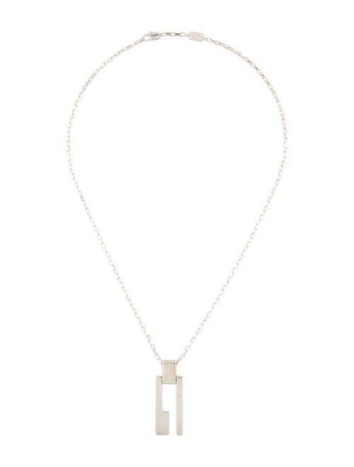 Gucci Open Bar Pendant Necklace