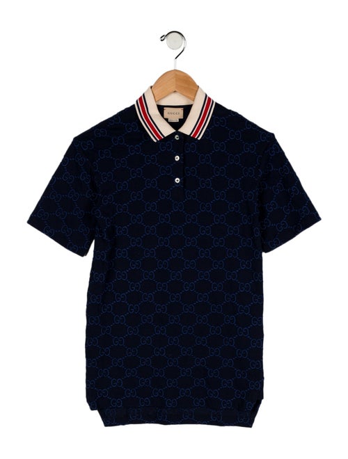 Gucci Girls' Embroidered Short Sleeve Dress