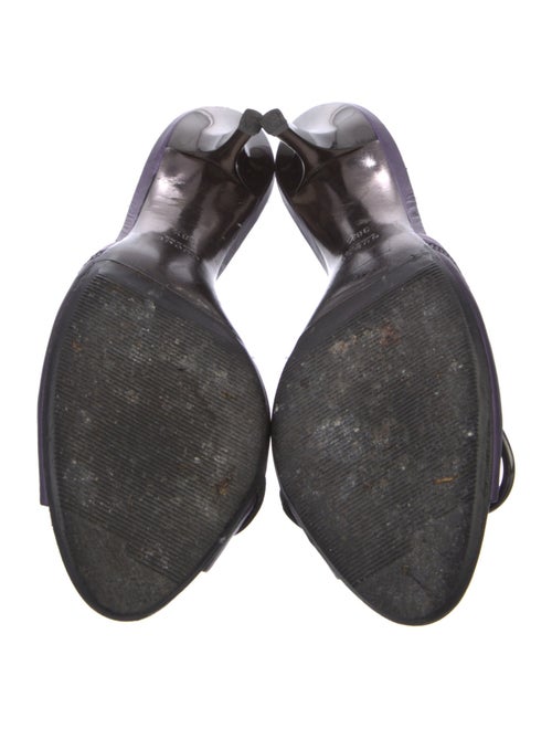 Gucci Web Accent Leather Slides