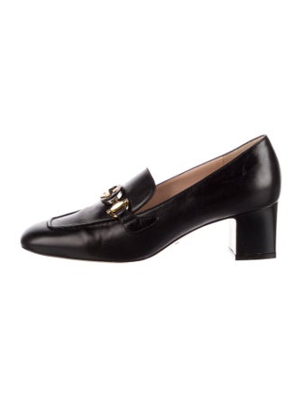 Gucci Interlocking G Horsebit Leather Pumps
