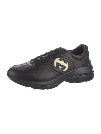 Gucci GG Canvas Leather Sneakers