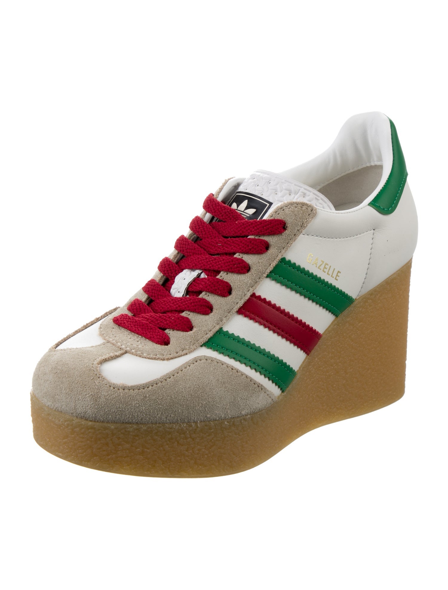 Gucci Gazelle Wedge Wedge Sneakers