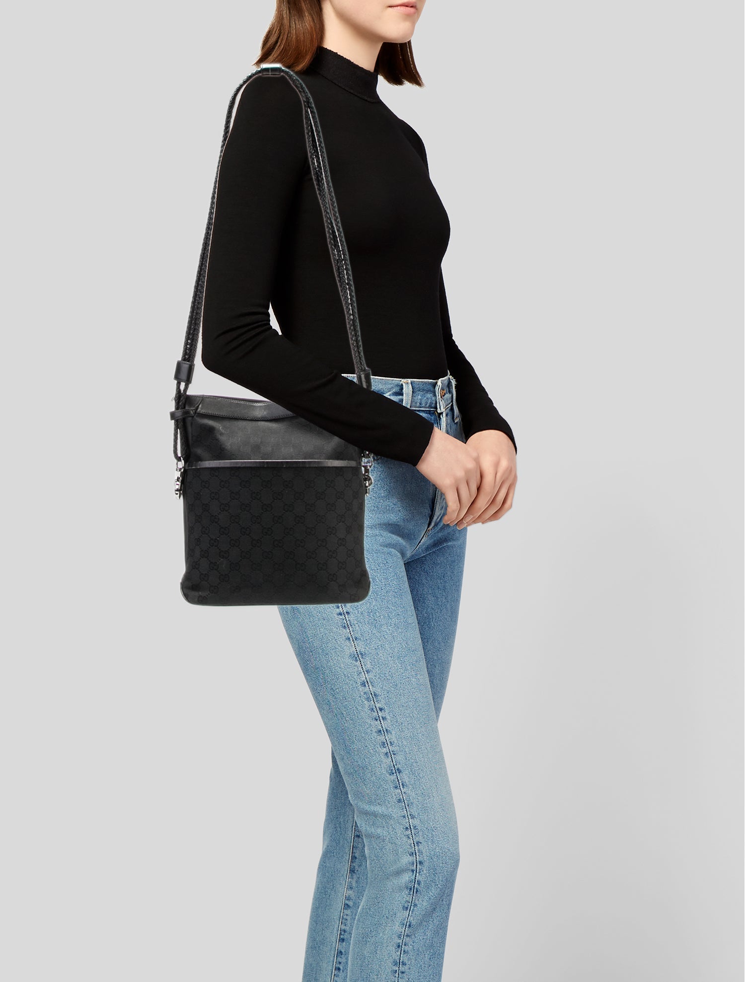 Gucci GG Canvas Messenger Bag