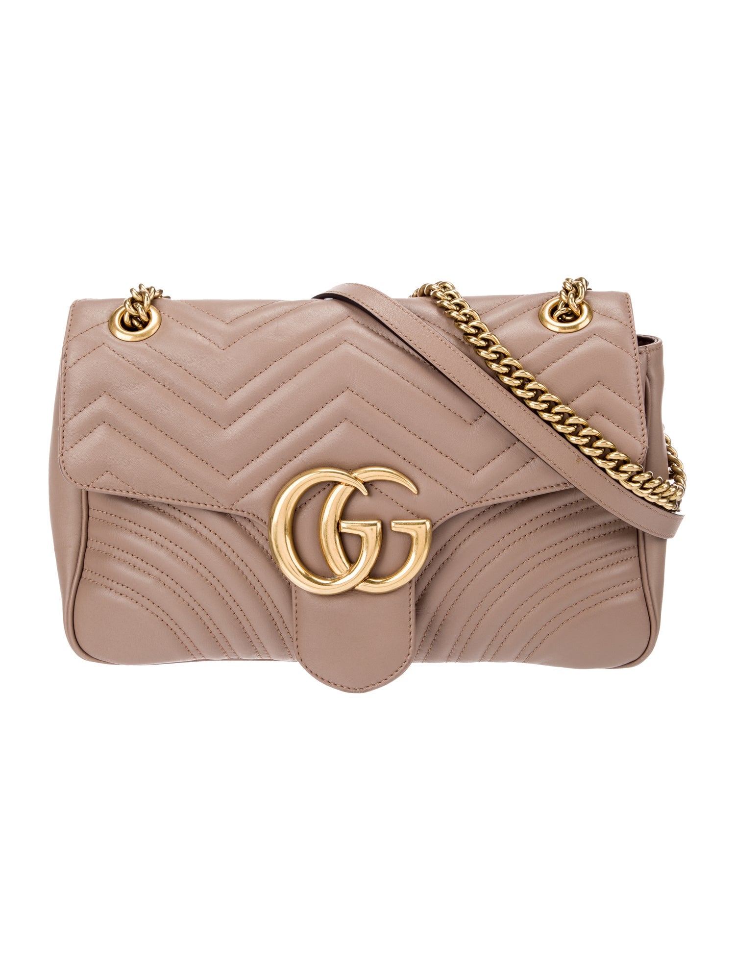 Gucci Leather Marmont Medium