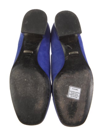 Gucci Interlocking G Logo Suede Loafers