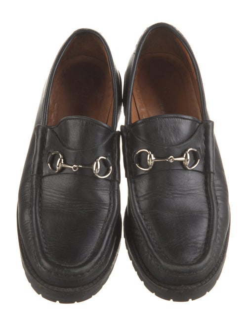 Gucci 1955 Horsebit Accent Leather Loafers