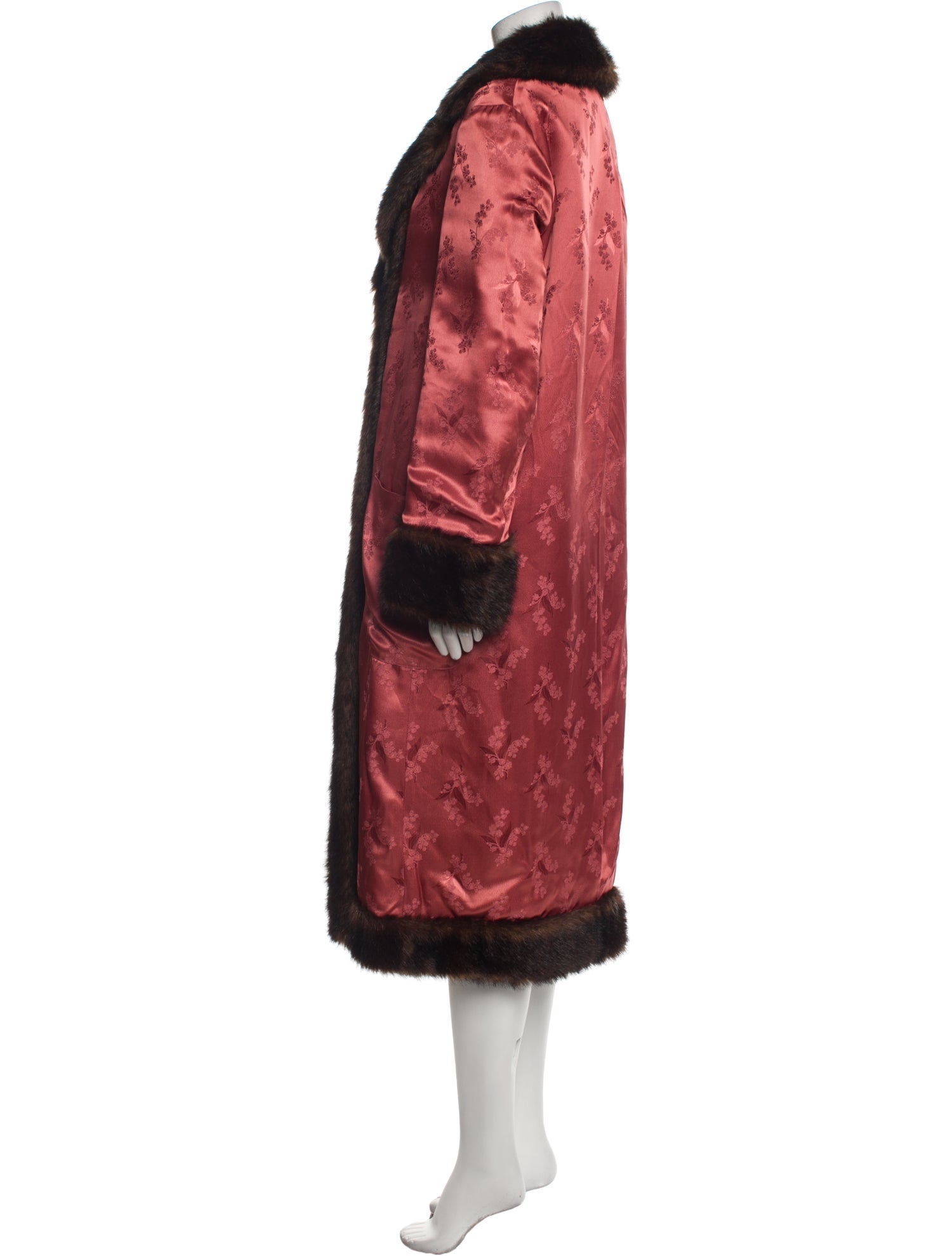 Gucci 2019 Faux Fur Reversible Coat