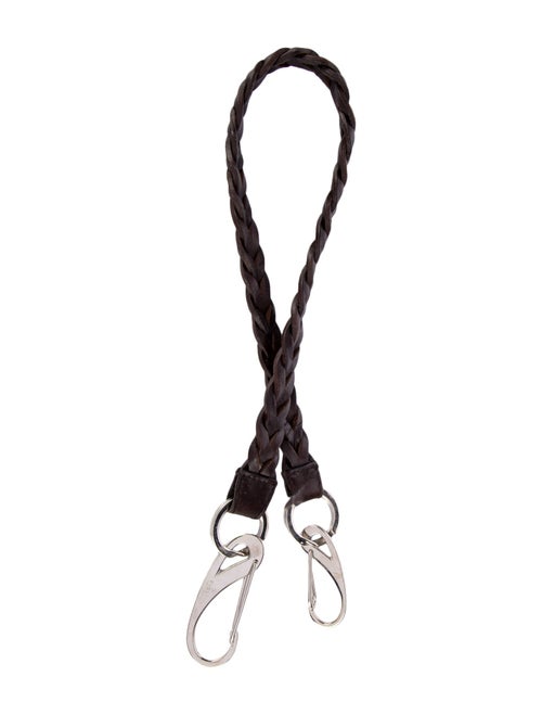 Gucci Leather Braided Bag Strap