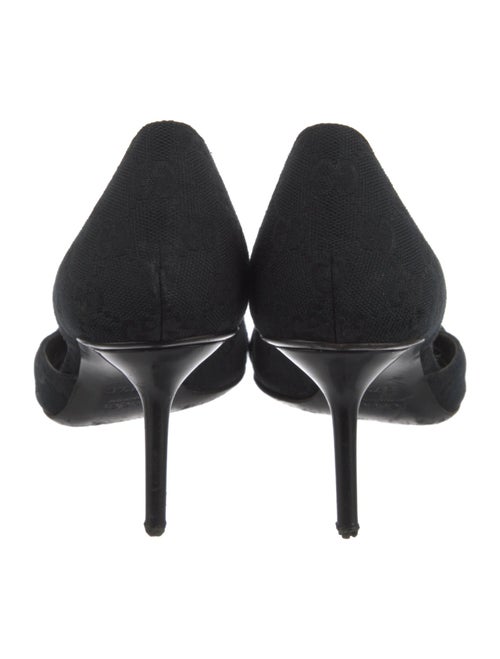 Gucci GG Canvas Canvas D'Orsay Pumps