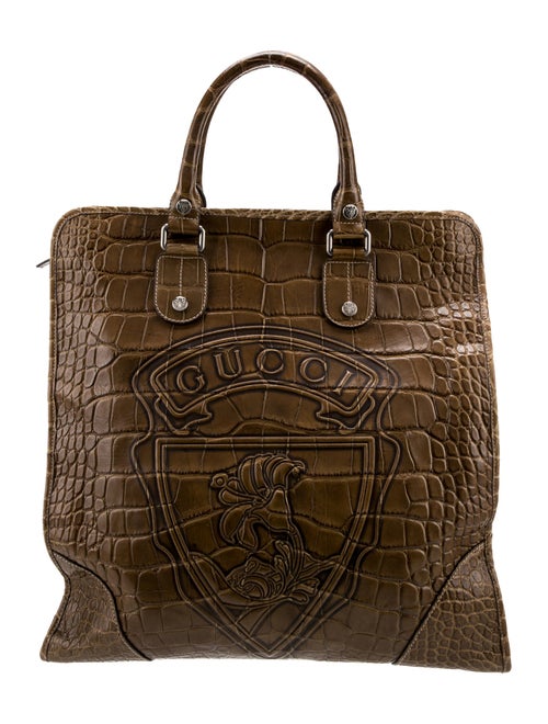 Gucci Alligator Suitcase