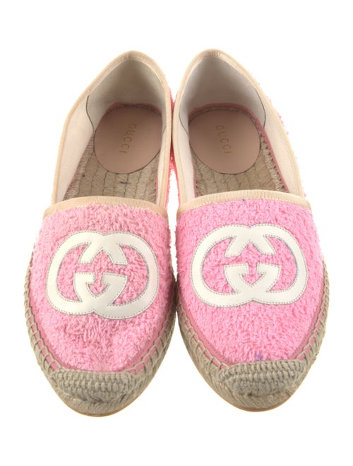 Gucci Terry Cloth Graphic Print Espadrilles
