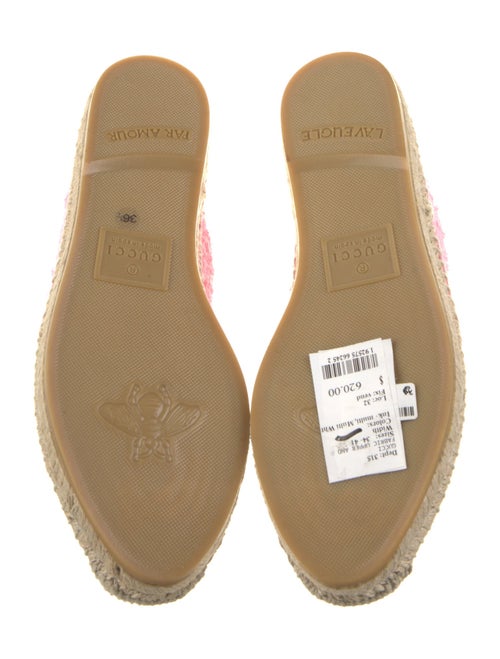 Gucci Terry Cloth Graphic Print Espadrilles