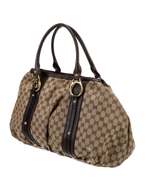 Gucci GG Canvas Weekender Bag Large