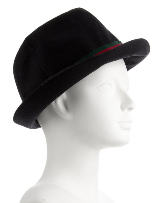 Gucci Woven Web Fedora
