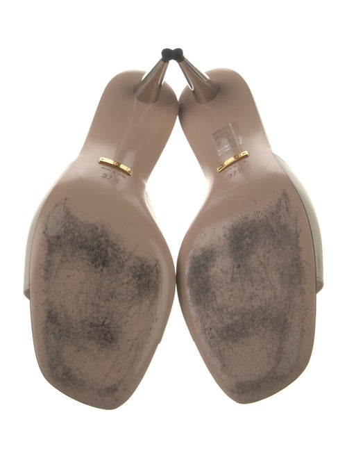 Gucci Interlocking G Logo Leather Slides