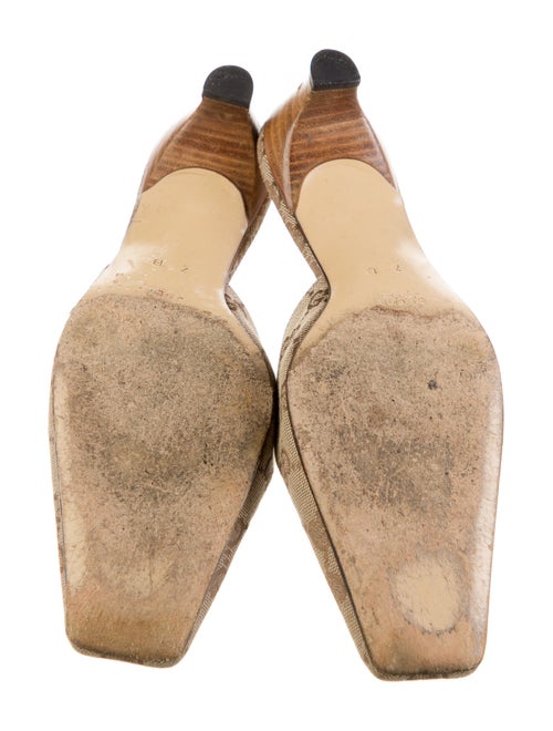 Gucci GG Canvas Canvas Mules