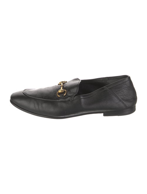 Gucci Horsebit Accent Leather Dress Loafers