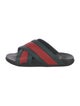 Gucci Web Accent Rubber Slides