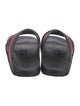 Gucci Web Accent Rubber Slides