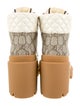 Gucci Printed Combat Boots