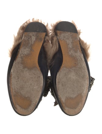 Gucci Princetown Leather Mules