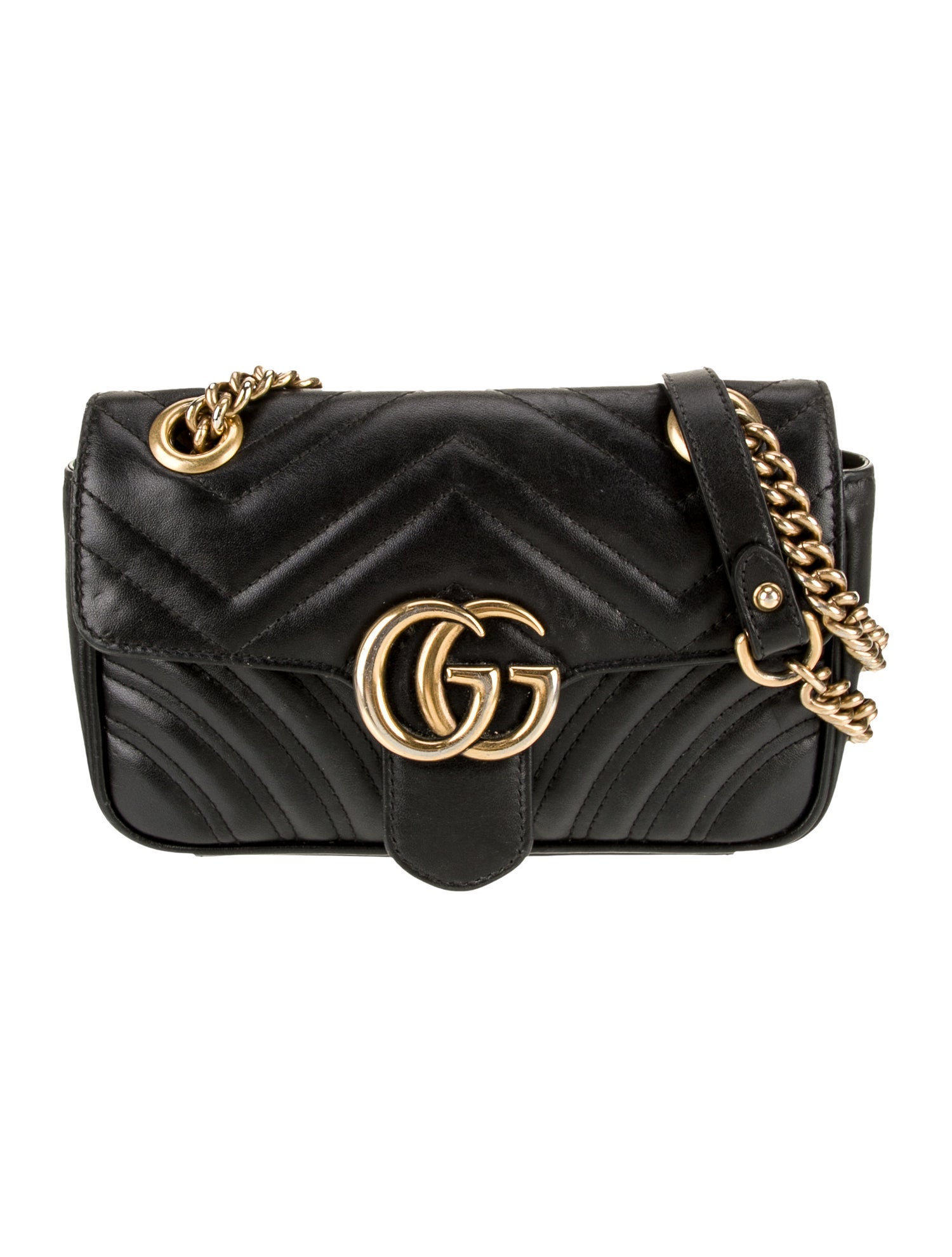 Gucci Leather Marmont Small