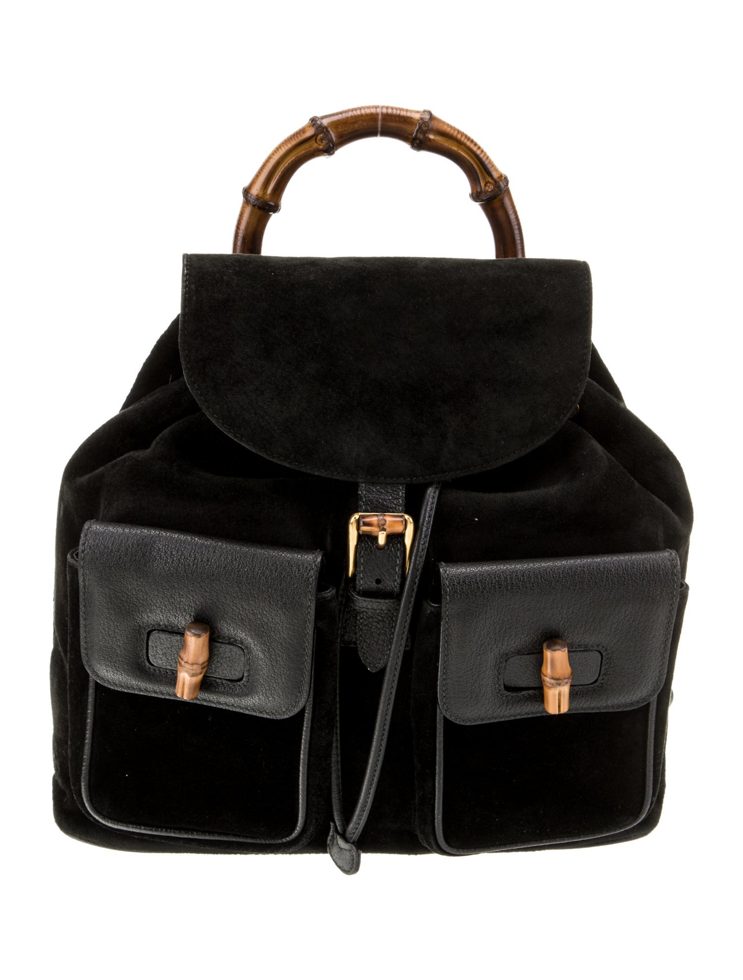 Gucci Bamboo Bamboo Backpack Vintage