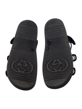 Gucci GG Logo Mesh Sandals