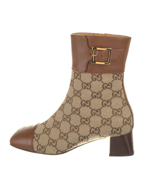 Gucci GG Canvas Canvas Boots