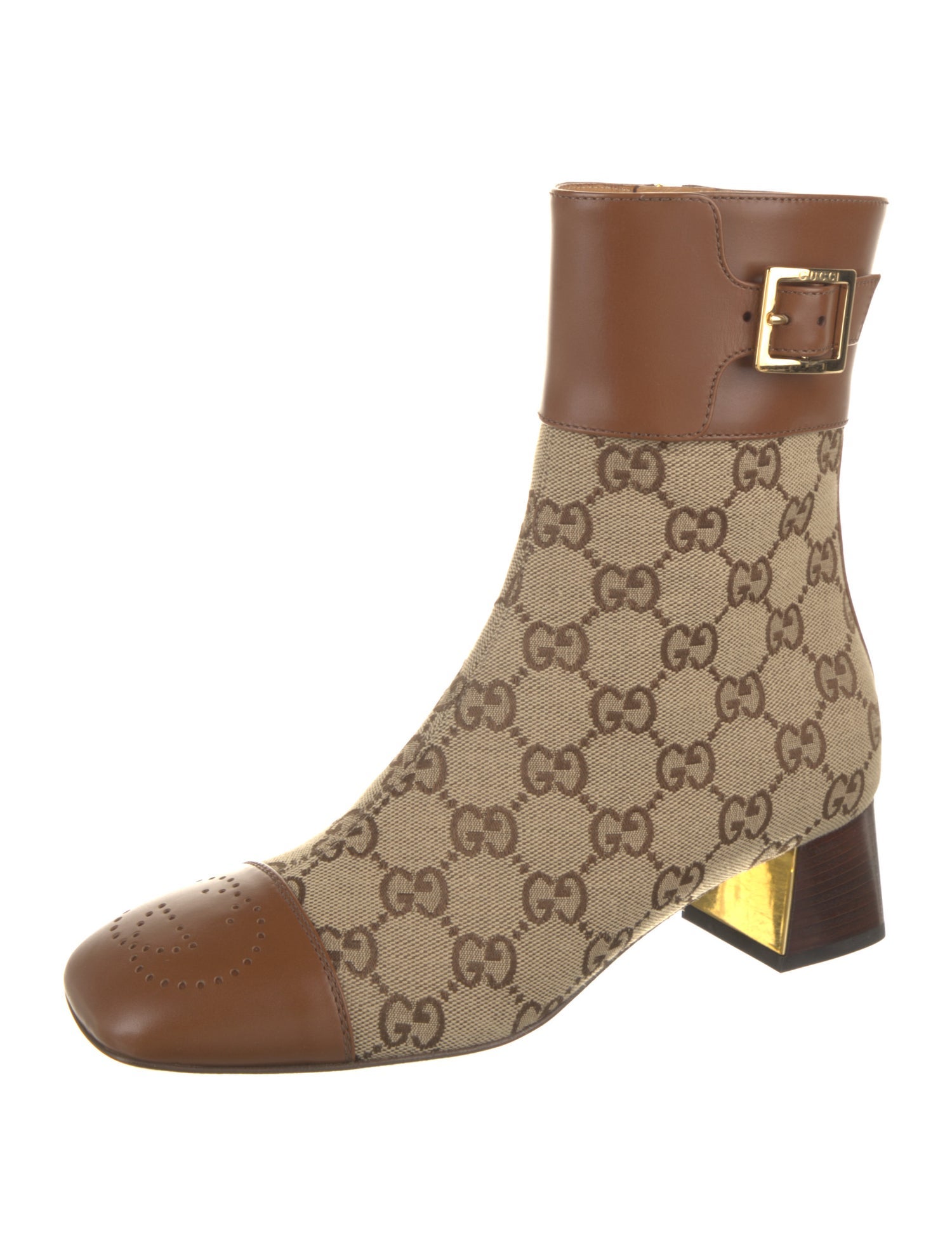 Gucci GG Canvas Canvas Boots
