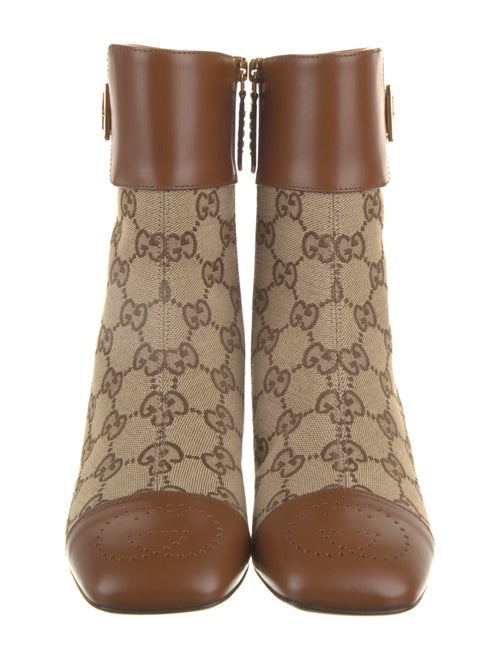 Gucci GG Canvas Canvas Boots