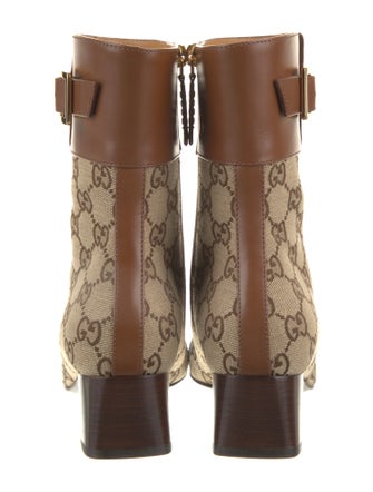 Gucci GG Canvas Canvas Boots