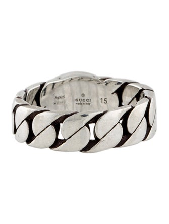 Gucci Enamel Interlocking G Chain Band