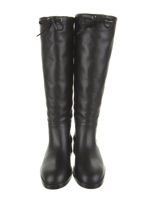 Gucci Leather Riding Boots