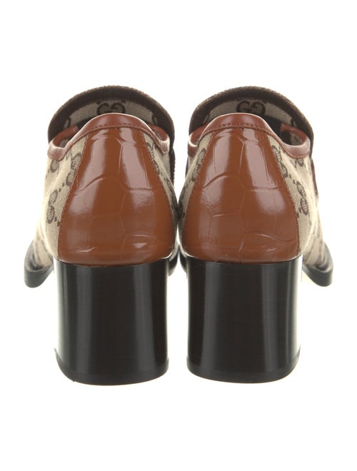 Gucci Canvas Printed Pumps