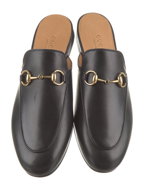 Gucci Leather Mules