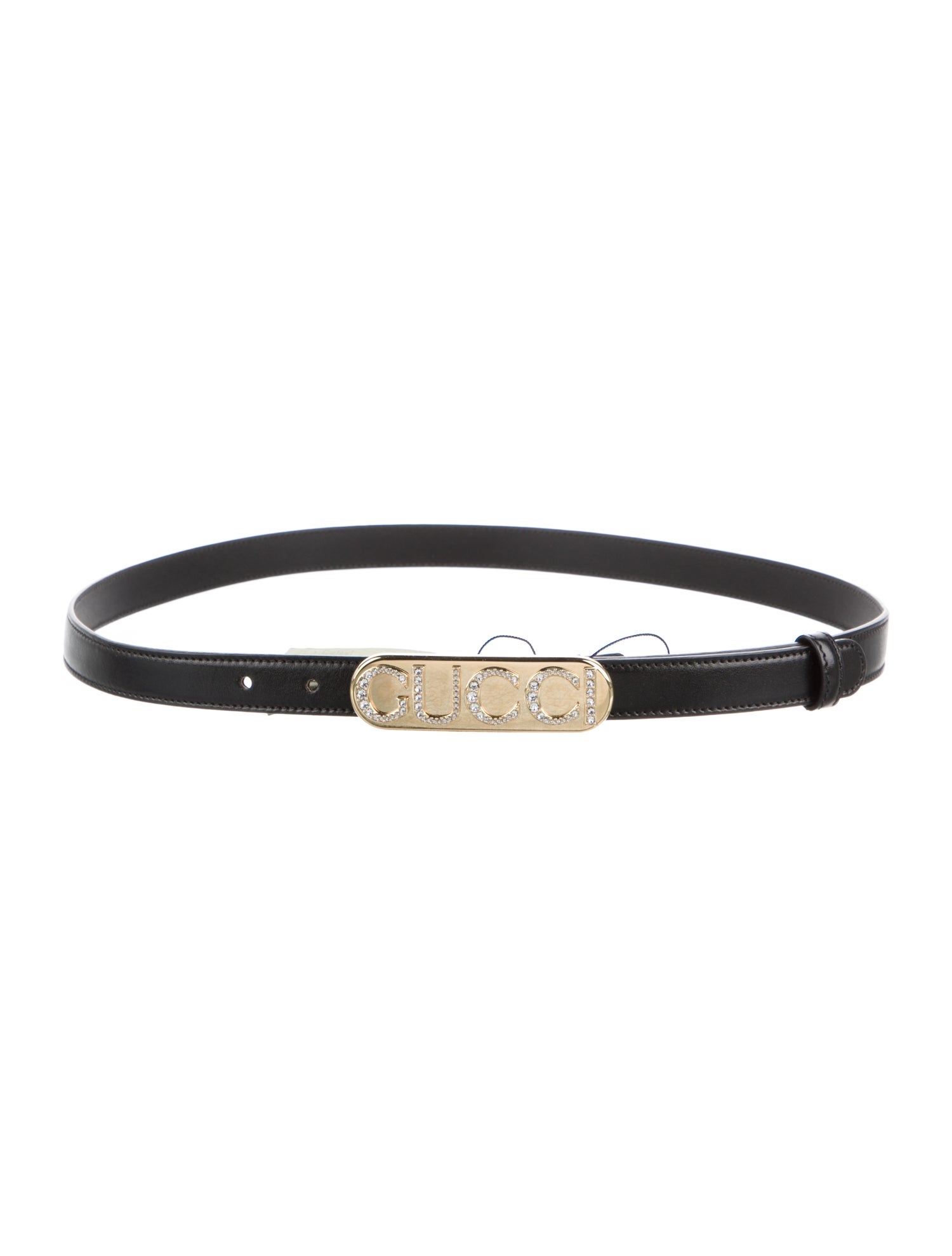 Gucci Skinny Leather Waist Belt