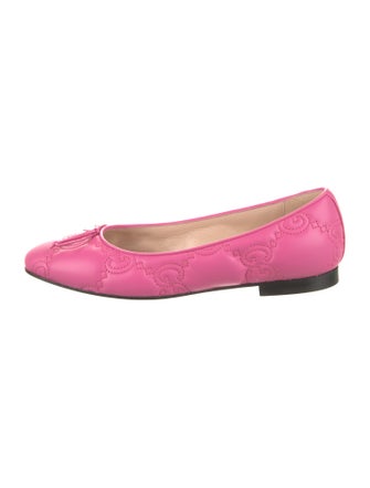 Gucci Leather Ballet Flats